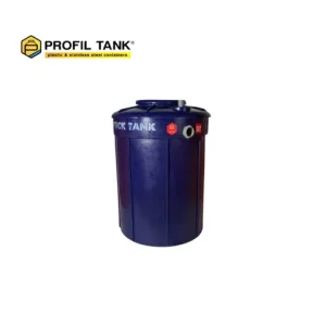 Tangki air Profil Tank BPE 550 liter warna biru, kapasitas 550L, anti lumut.