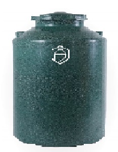 Tangki air Profil Tank TDA 550 kapasitas 810 liter warna Galaxy Black, anti lumut dan SNI.