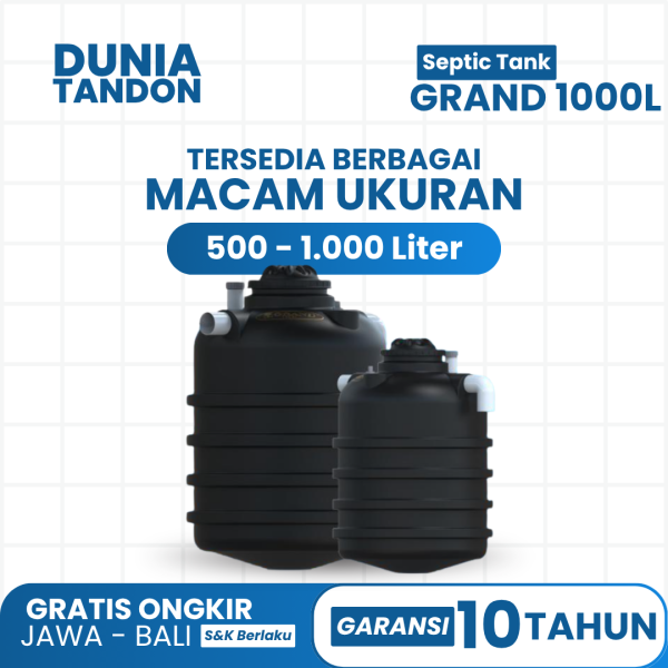 Septic Tank GRAND 1000 L - Gambar 3