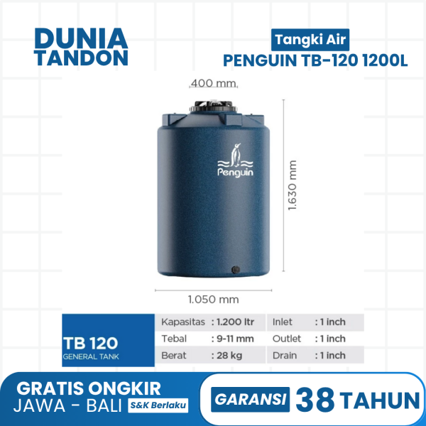 Penguin TB-120 1200 L - Gambar 2