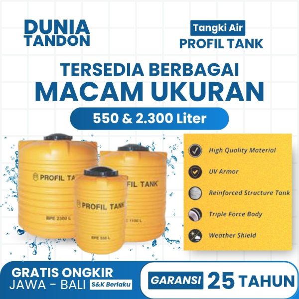 Profil Tank BPE 550 L - Gambar 3