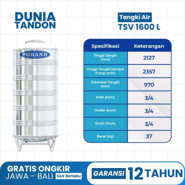TSV 1600 L - Gambar 2