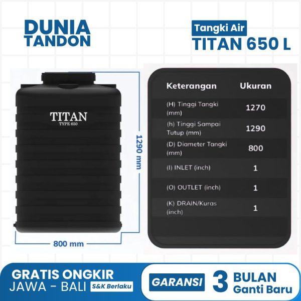 Titan 650 L - Gambar 2