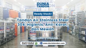 Cari tangki air premium? Simak Tandon Air Stainless Steel 304: Higienis, Anti-Karat, dan Mewah yang bebas lumut dan tahan lama di Dunia Tandon.