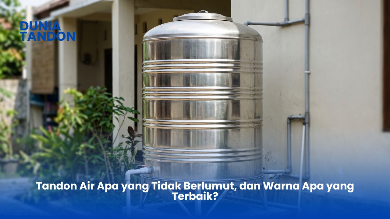 Tandon Air Apa yang Tidak Berlumut, dan Warna Apa yang Terbaik?