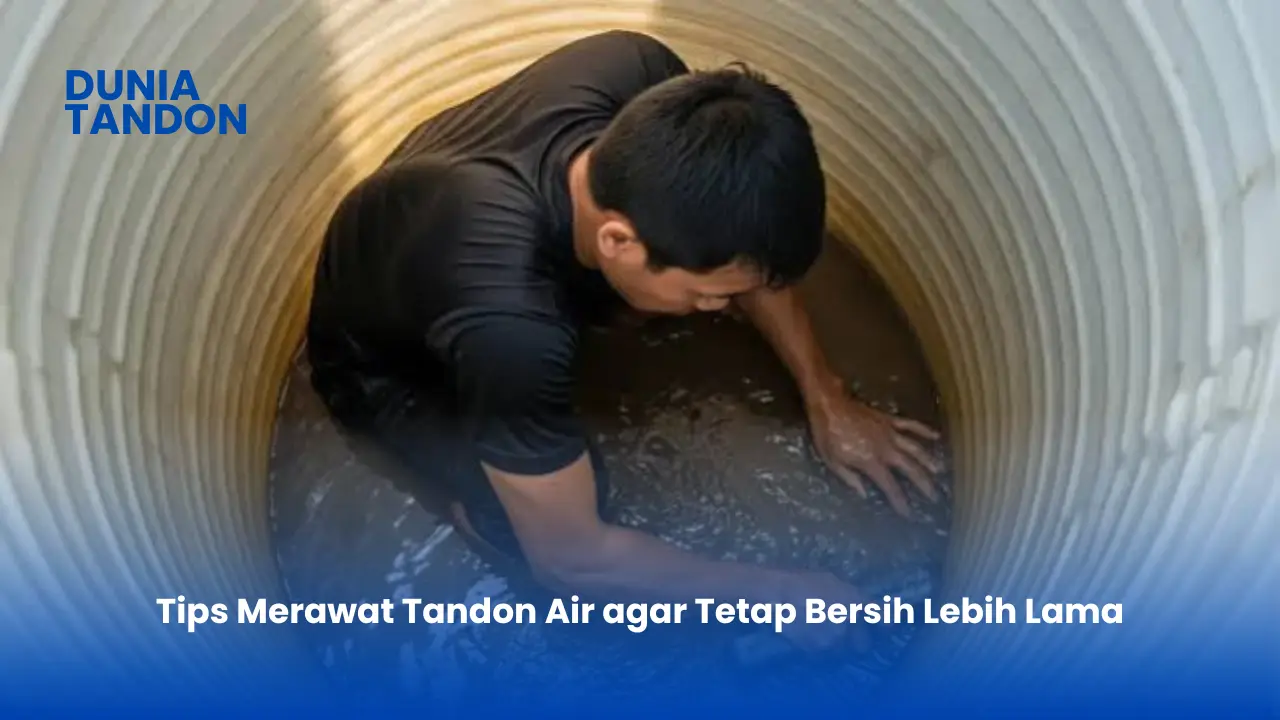 Tips Merawat Tandon Air agar Tetap Bersih Lebih Lama